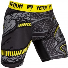 Компресійні шорти Venum Snaker Vale Tudo Shorts Black Yellow